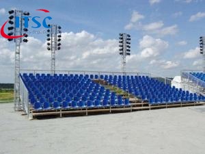 Grandstand Stadion 10x10m untuk perlombaan Tenis dijual