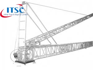 Truss Tower Stand Lifting Ladder Erecting System ITSC-A19