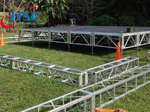 12 inch aluminium kotak pencahayaan truss online untuk dijual