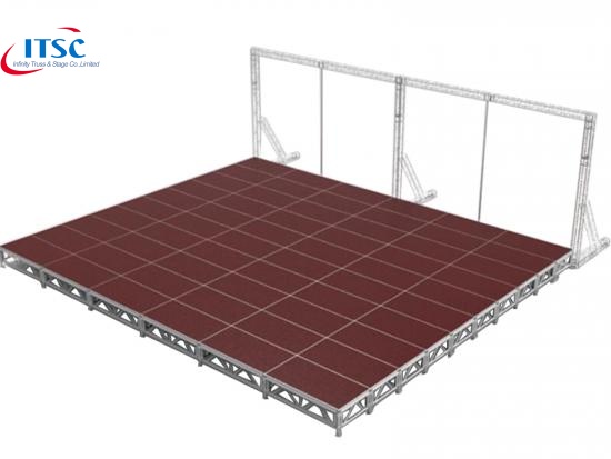 portable stage platform modular system