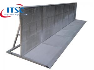 plexiglass stage barriers for sale
