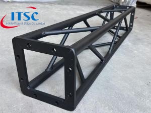 200mm Aluminium Black Powder Coated Square Box Truss