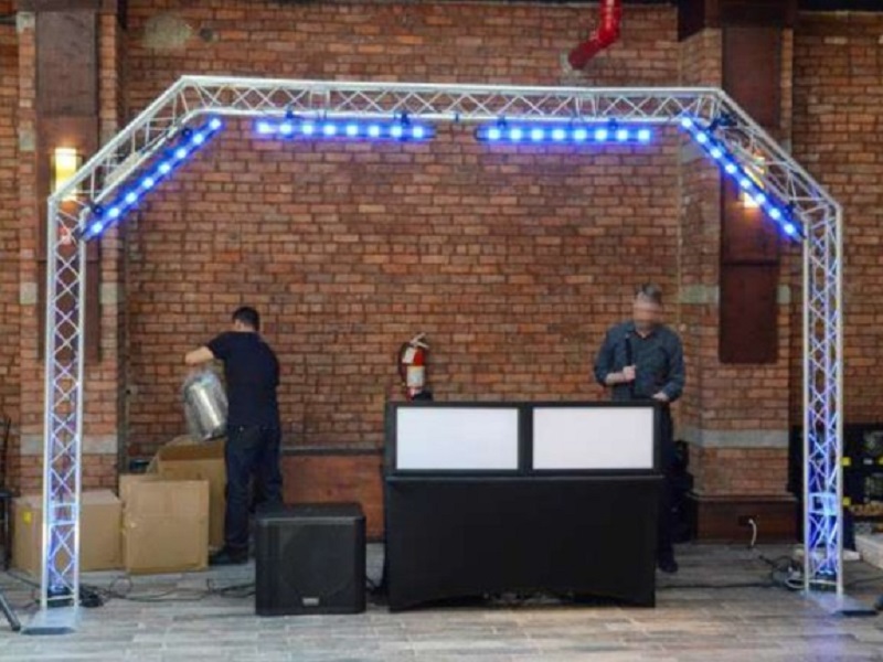 Desain peralatan panggung acara DJ oleh China ITSCtruss